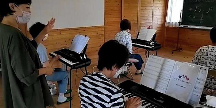 ピアノde脳活写真